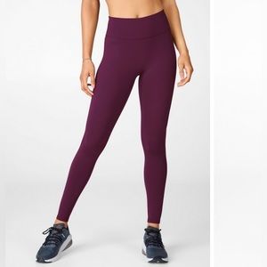 Fabletics Motion365 Anywhere High-Waisted Legging in Burgundy